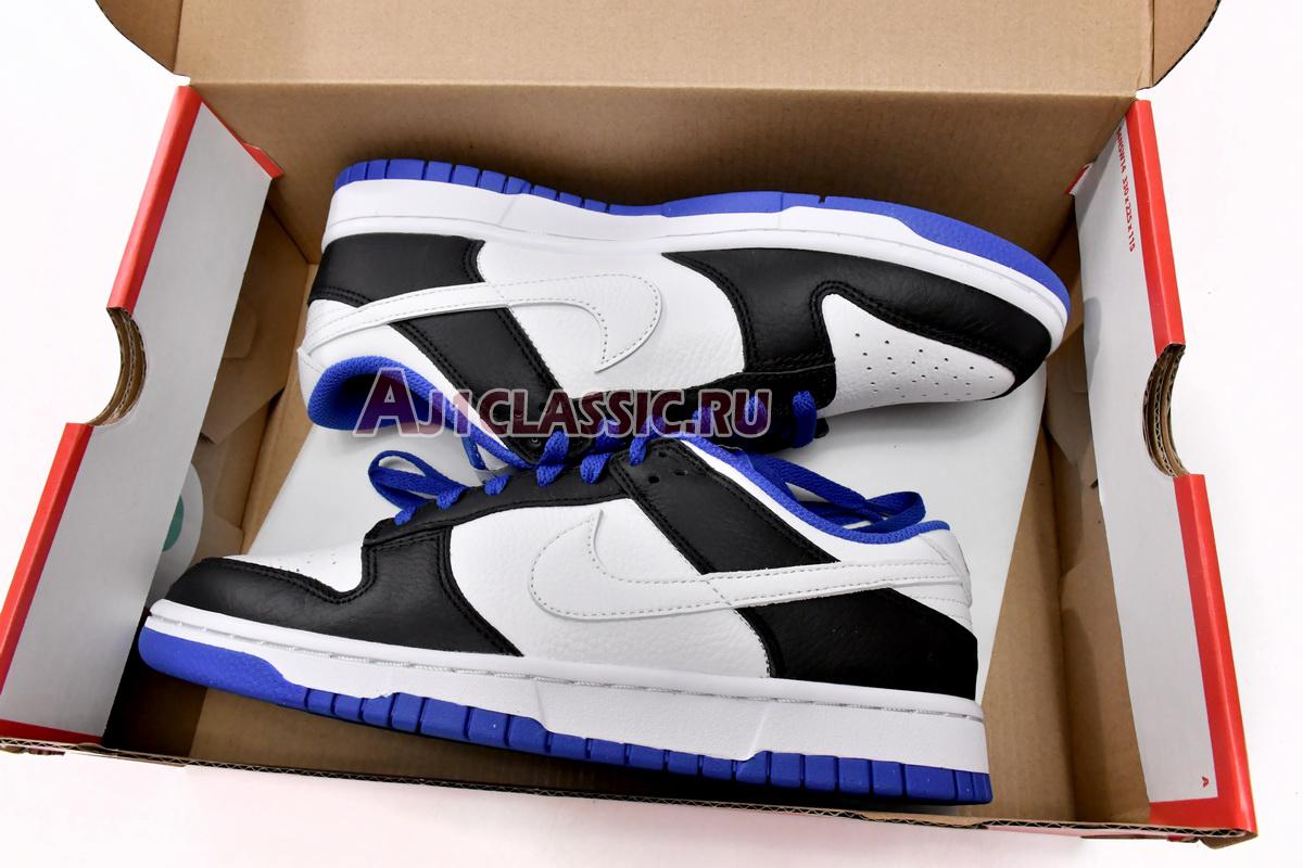 Nike Dunk Low "White Black Game Royal" FD9064-110