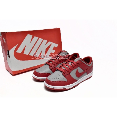 Nike Dunk Low UNLV DD1391-002 Medium Grey/Varsity Red/White Mens Womens Shoes