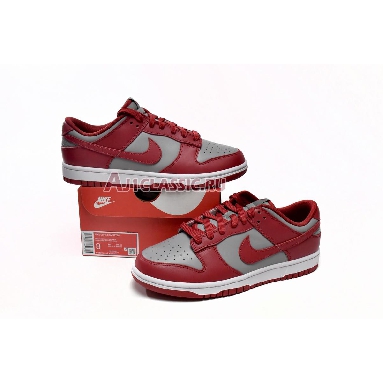 Nike Dunk Low UNLV DD1391-002 Medium Grey/Varsity Red/White Mens Womens Shoes