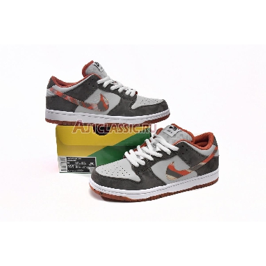 Crushed D.C. x Nike Dunk Low SB Golden Hour DH7782-001 Olive Grey/Mantra Orange/Rattan Sneakers