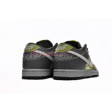 HUF x Dunk Low SB Wait,What!? Friends & Family FD8775-002 Anthracite/Electric Green/Medium Grey Mens Womens Shoes