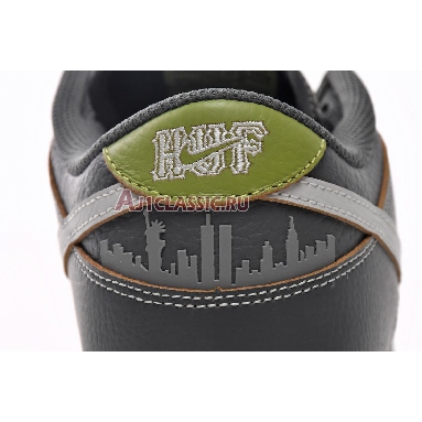 HUF x Dunk Low SB Wait,What!? Friends & Family FD8775-002 Anthracite/Electric Green/Medium Grey Mens Womens Shoes