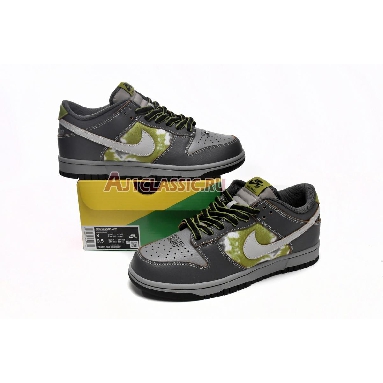 HUF x Dunk Low SB Wait,What!? Friends & Family FD8775-002 Anthracite/Electric Green/Medium Grey Mens Womens Shoes