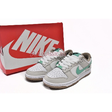 Nike Dunk Low GS Split DX6063-131 White/Tan/Mint/Milk Tea Mens Womens Shoes