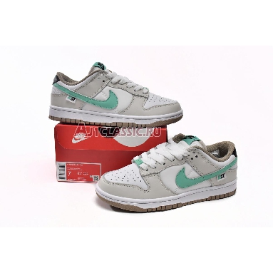 Nike Dunk Low GS Split DX6063-131 White/Tan/Mint/Milk Tea Mens Womens Shoes