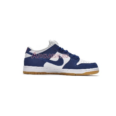 Nike Dunk Low SB Los Angeles Dodgers DO9395-400 Deep Royal Blue/White/Sport Red/Gum Light Brown Mens Womens Shoes