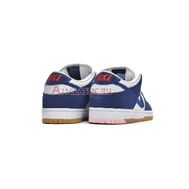 Nike Dunk Low SB Los Angeles Dodgers DO9395-400 Deep Royal Blue/White/Sport Red/Gum Light Brown Mens Womens Shoes