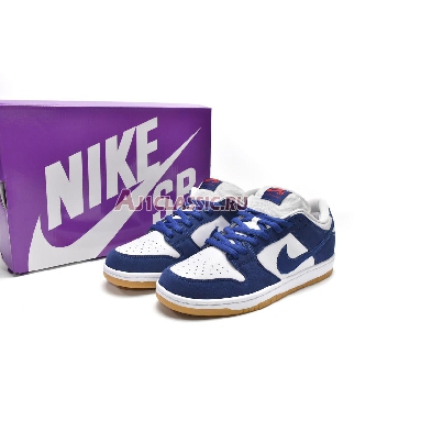 Nike Dunk Low SB Los Angeles Dodgers DO9395-400 Deep Royal Blue/White/Sport Red/Gum Light Brown Mens Womens Shoes