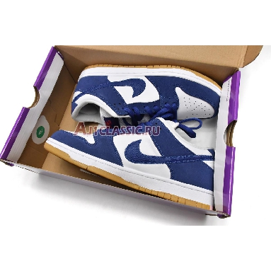 Nike Dunk Low SB Los Angeles Dodgers DO9395-400 Deep Royal Blue/White/Sport Red/Gum Light Brown Mens Womens Shoes