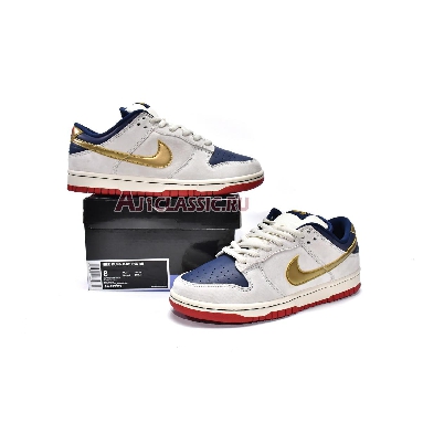 Nike Dunk Low Pro SB Old Spice 304292-272 Buff/Metallic Gold Mens Womens Shoes