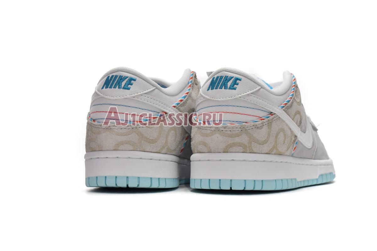 New Nike Dunk Low SE "Barber Shop - Grey" DH7614-500 Shoes