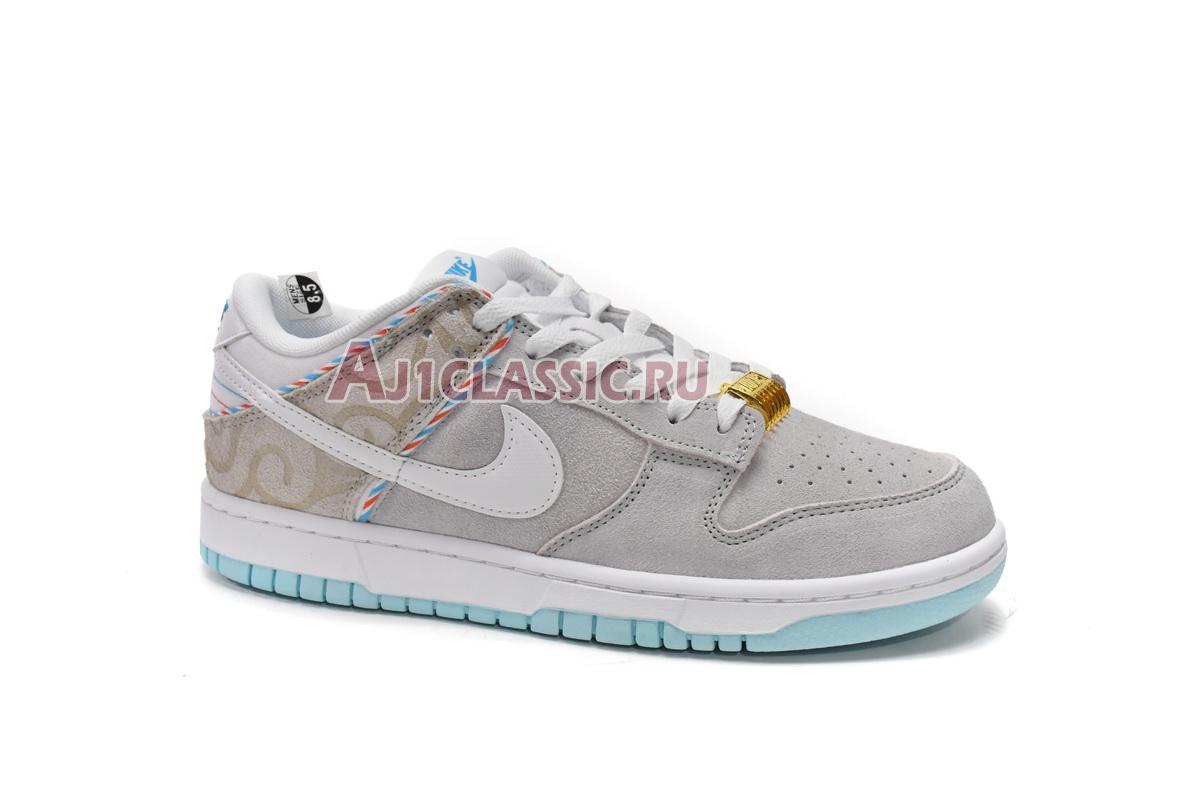 New Nike Dunk Low SE "Barber Shop - Grey" DH7614-500 Shoes