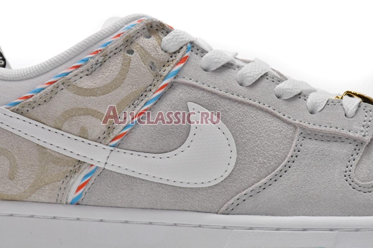 New Nike Dunk Low SE "Barber Shop - Grey" DH7614-500 Shoes