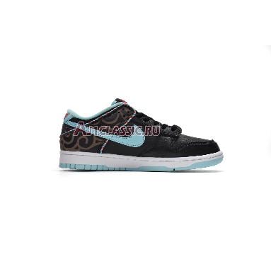 Nike Dunk Low SE Barber Shop - Black DH7614-001 Black/Copa/White/Chile Red Mens Womens Shoes