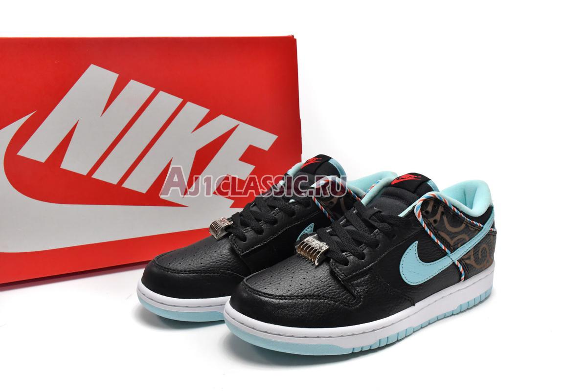 New Nike Dunk Low SE "Barber Shop - Black" DH7614-001 Shoes