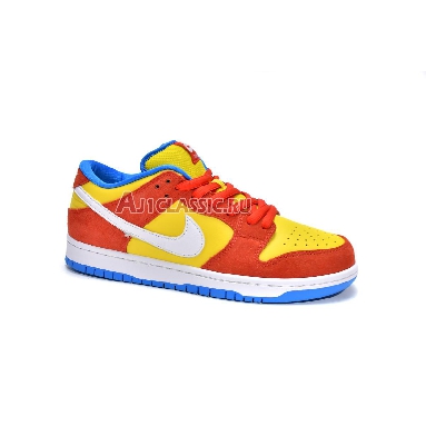 Nike SB Dunk Low Bart Simpson BQ6817-602-02 Habanero Red/White-Blue Hero Mens Womens Shoes