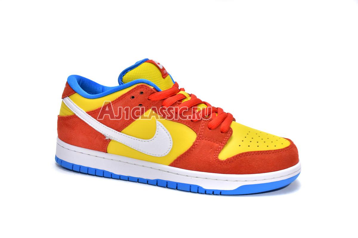 New Nike SB Dunk Low "Bart Simpson" BQ6817-602-02 Shoes