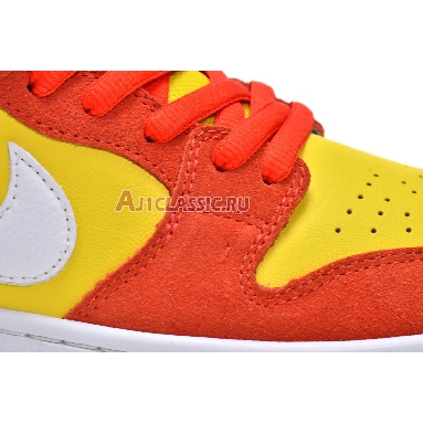 Nike SB Dunk Low Bart Simpson BQ6817-602-02 Habanero Red/White-Blue Hero Mens Womens Shoes