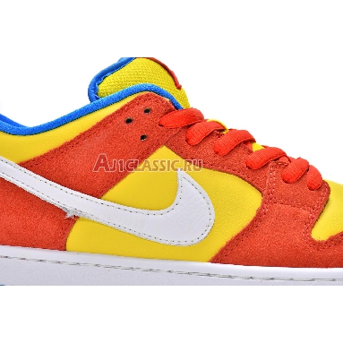 Nike SB Dunk Low Bart Simpson BQ6817-602-02 Habanero Red/White-Blue Hero Mens Womens Shoes