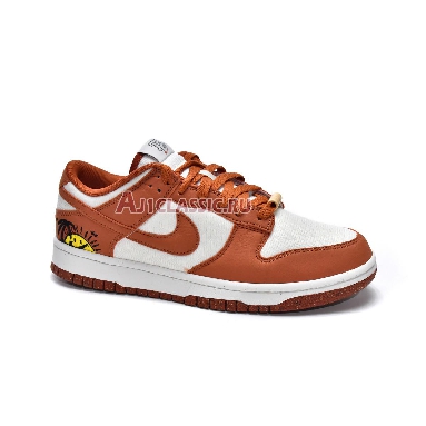 Nike Dunk Low Sun Club - Burnt Sunrise DR5475-100 Sail/Black/Vivid Green/Burnt Sunrise Mens Womens Shoes