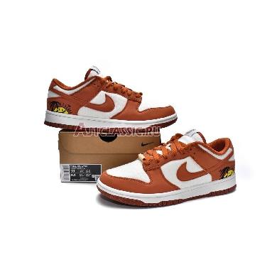 Nike Dunk Low Sun Club - Burnt Sunrise DR5475-100 Sail/Black/Vivid Green/Burnt Sunrise Mens Womens Shoes