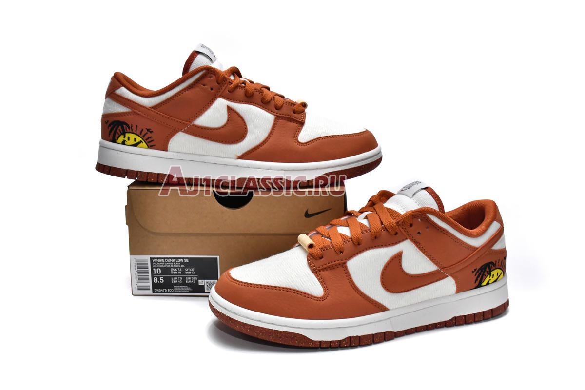 New Nike Dunk Low "Sun Club - Burnt Sunrise" DR5475-100 Shoes