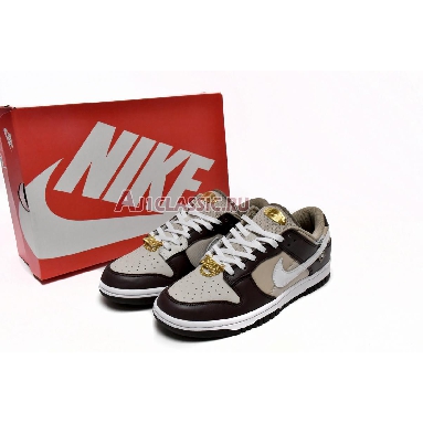 Nike Dunk Low Light Orewood Brown DX6060-111 Light Orewood Brown/White/White Mens Womens Shoes