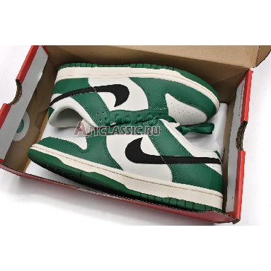 Nike Dunk Low SE Lottery Pack - Malachite DR9654-100 Pale Ivory/Malachite/Pale Ivory/Black Mens Womens Shoes