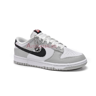 Nike Dunk Low SE Lottery Pack - Grey Fog DR9654-001 Grey Fog/Blue Chill/Pink Foam/Black Mens Womens Shoes