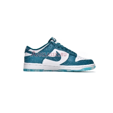 Nike Dunk Low Ocean DV3029-100 Summit White/Bright Spruce Mens Womens Shoes