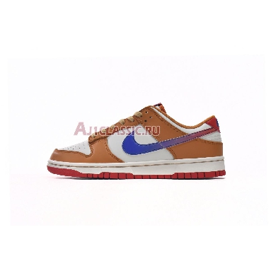 Nike Dunk Low GS Hot Curry DH9765-101 Sail/University Red/Hot Curry/Game Royal Mens Womens Shoes