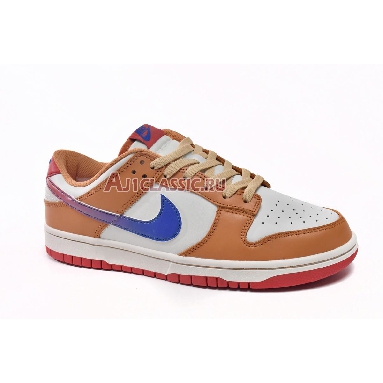 Nike Dunk Low GS Hot Curry DH9765-101 Sail/University Red/Hot Curry/Game Royal Mens Womens Shoes