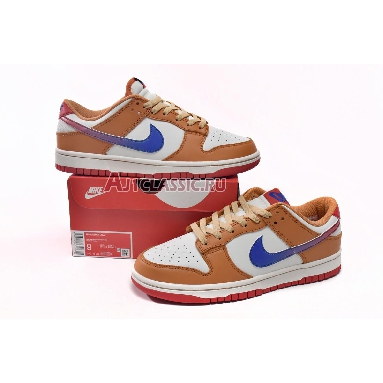 Nike Dunk Low GS Hot Curry DH9765-101 Sail/University Red/Hot Curry/Game Royal Mens Womens Shoes