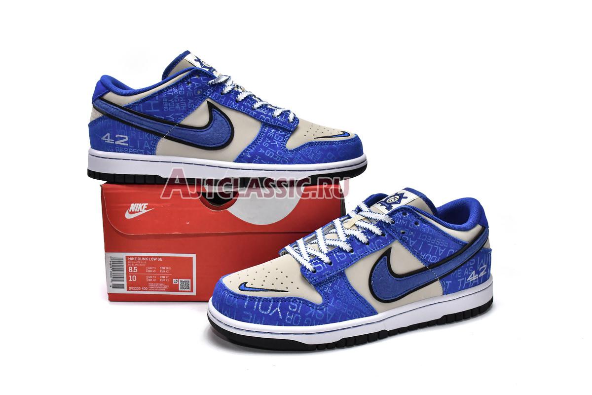 New Nike Dunk Low GS "Jackie Robinson" DV2203-400 Shoes