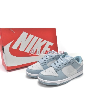 Nike Dunk Low GS Aura Clear DH9765-401 Aura/Clear/Worn Blue/White Mens Womens Shoes