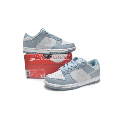 Nike Dunk Low GS Aura Clear DH9765-401 Aura/Clear/Worn Blue/White Mens Womens Shoes