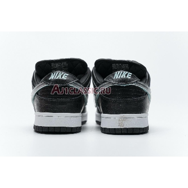 Diamond Supply Co. x Nike Dunk Low Pro SB Black Diamond BV1310-001 Black/Chrome-Black Sneakers