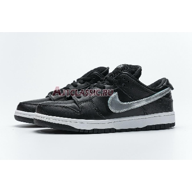 Diamond Supply Co. x Nike Dunk Low Pro SB Black Diamond BV1310-001 Black/Chrome-Black Sneakers