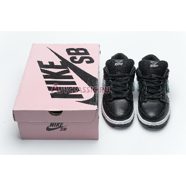 Diamond Supply Co. x Nike Dunk Low Pro SB Black Diamond BV1310-001 Black/Chrome-Black Sneakers