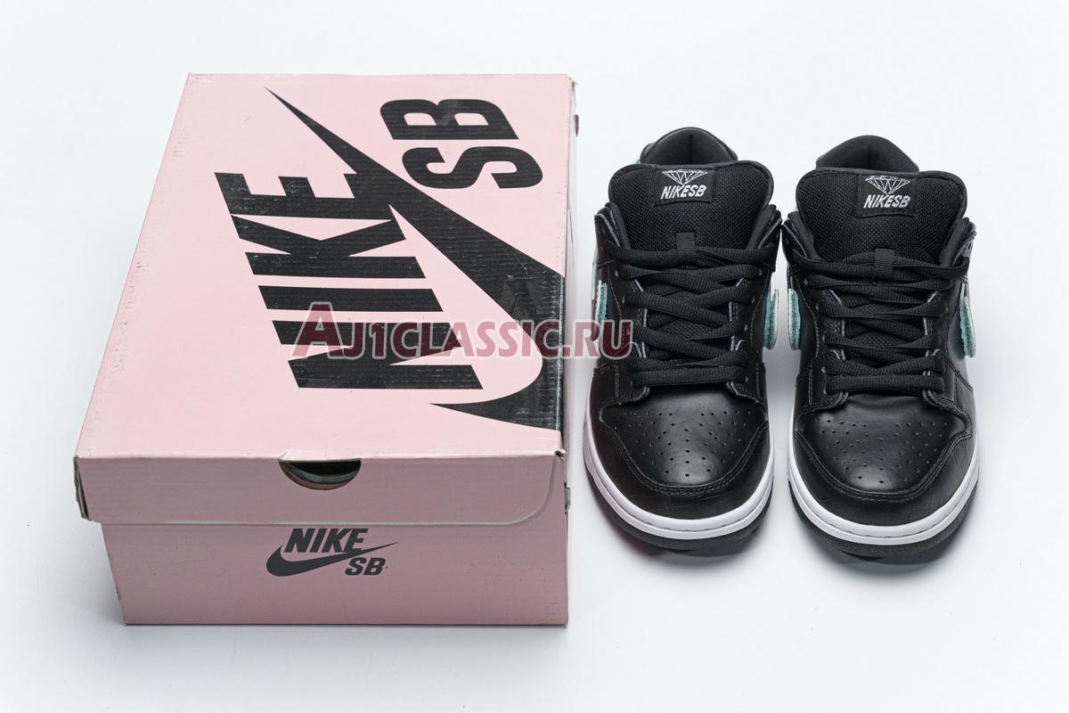 Diamond Supply Co. x Nike Dunk Low Pro SB "Black Diamond" BV1310-001