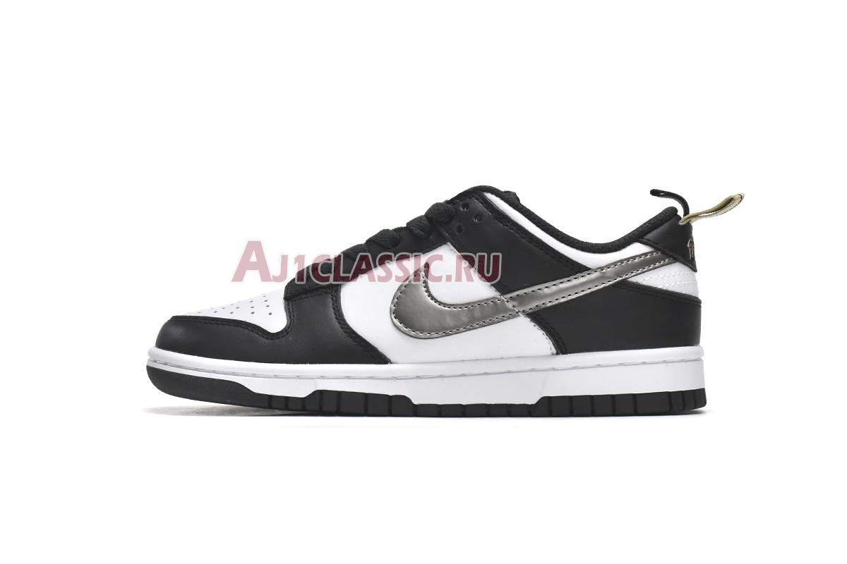 New Nike Dunk Low GS "Off Noir Metallic Pewter" DH9764-001 Shoes