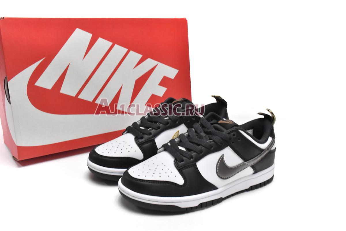 New Nike Dunk Low GS "Off Noir Metallic Pewter" DH9764-001 Shoes