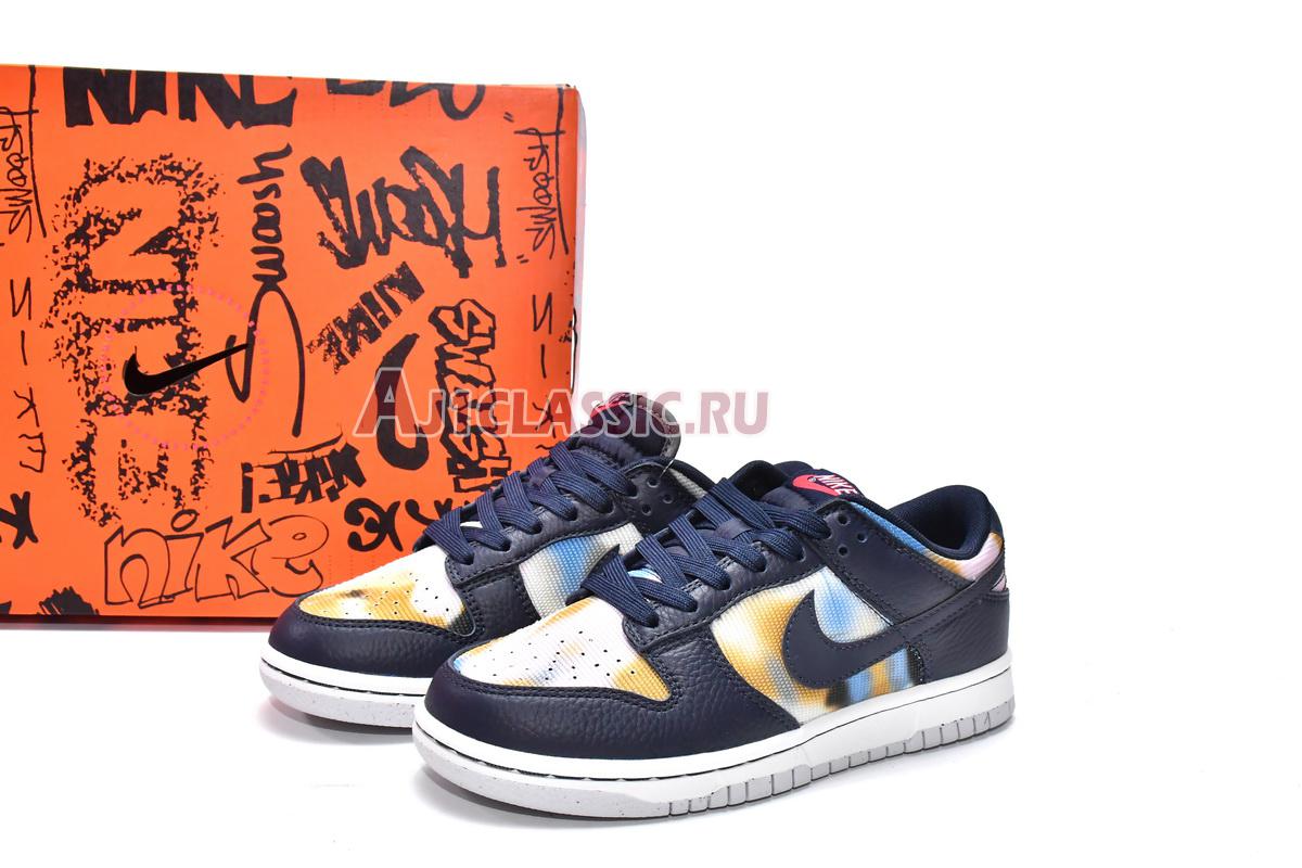 New Nike Dunk Low Premium "Graffiti Pack - Obsidian" DM0108-400 Shoes