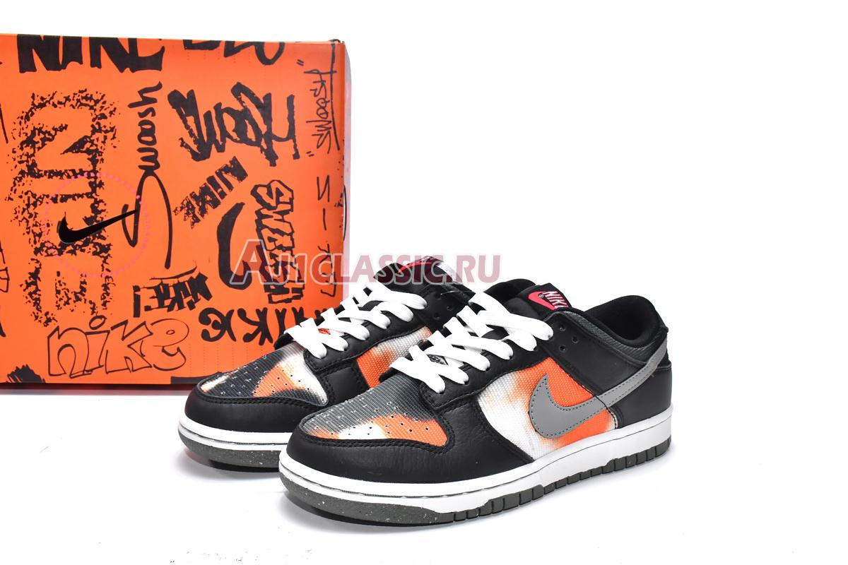 New Nike Dunk Low "Graffiti Pack - Black Red" DM0108-001 Shoes