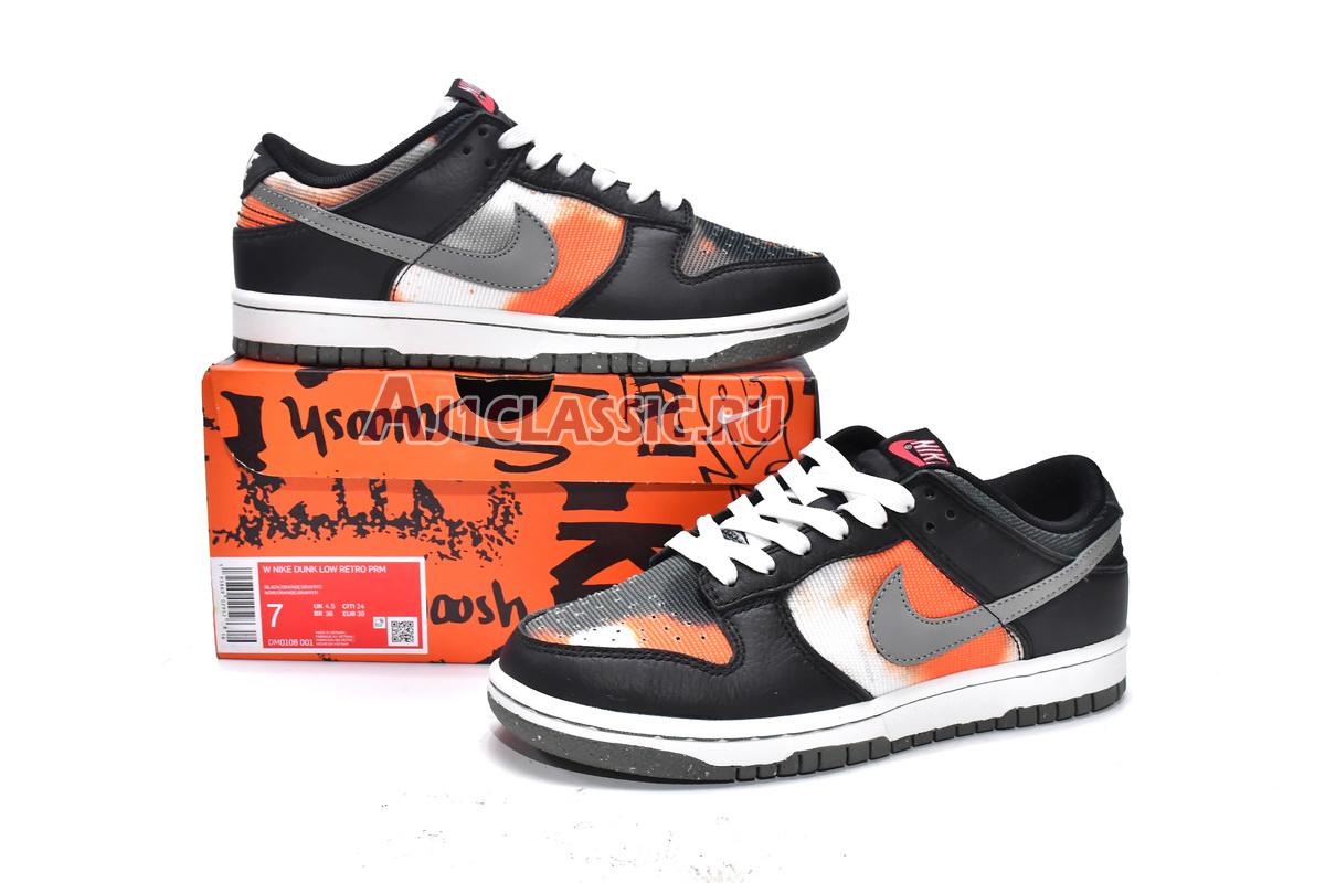 New Nike Dunk Low "Graffiti Pack - Black Red" DM0108-001 Shoes