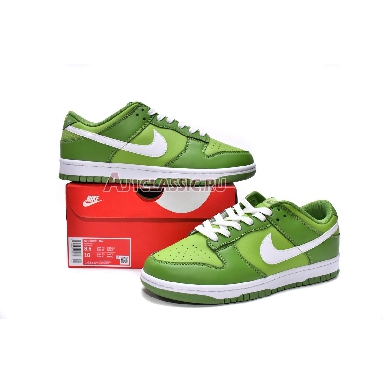 Nike Dunk Low Chlorophyll DJ6188-300 Chlorophyll/White/Vivid Green Mens Womens Shoes