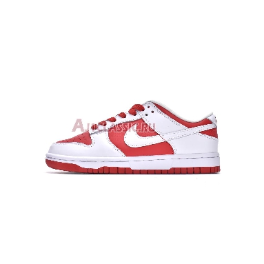 Nike Dunk Low GS Championship Red CW1590-600 University Red/White/Total Orange Mens Womens Shoes