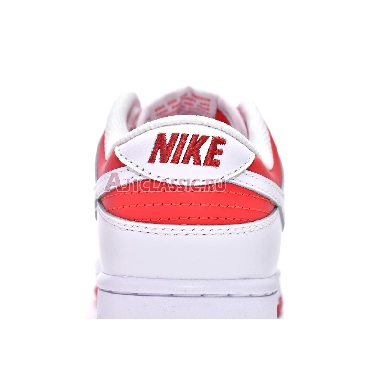 Nike Dunk Low GS Championship Red CW1590-600 University Red/White/Total Orange Mens Womens Shoes