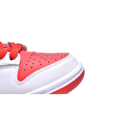 Nike Dunk Low GS Championship Red CW1590-600 University Red/White/Total Orange Mens Womens Shoes