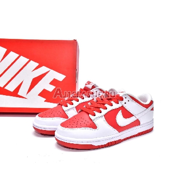 Nike Dunk Low GS Championship Red CW1590-600 University Red/White/Total Orange Mens Womens Shoes